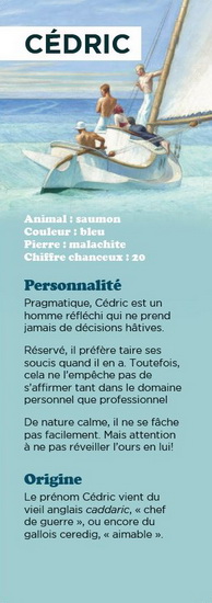 Signet prénom Cédric