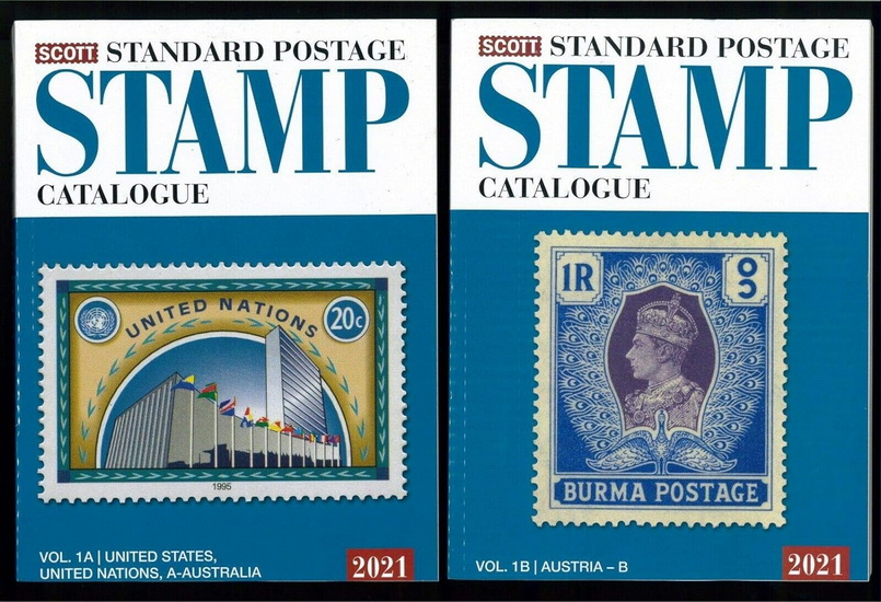 Scott 2021 Standard Postage Stamp Catalogue Volume 1A & 1B (US & Contries A-B) - COLLECTIF