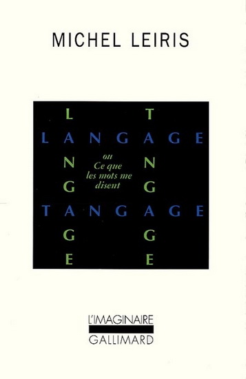 Langage tangage - MICHEL LEIRIS