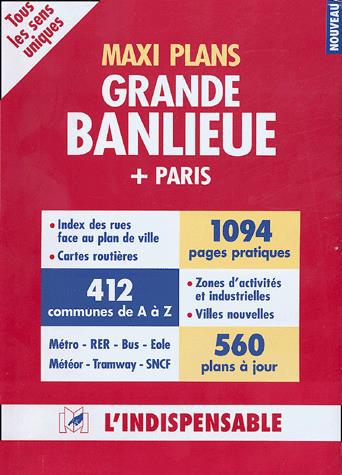 Maxi plans grande banlieue et Paris - COLLECTIF