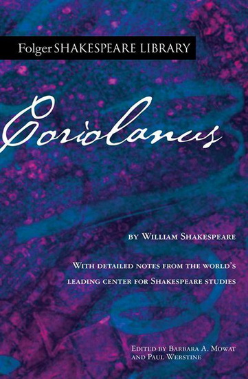 FOLGER SHAKESPEARE LIBRARY/CORIOLANUS - WILLIAM SHAKESPEARE