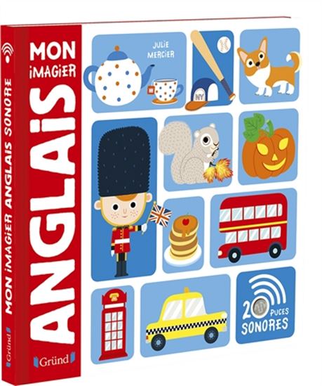 Mon imagier anglais - JULIE MERCIER