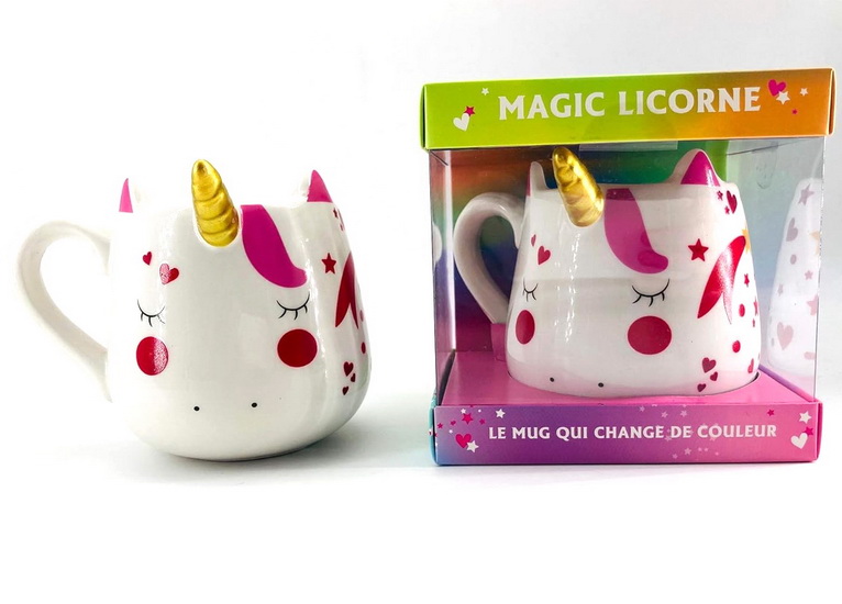 Coffret mug magic Licorne N. éd. - COLLECTIF