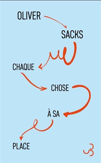 Chaque chose à sa place - OLIVER SACKS