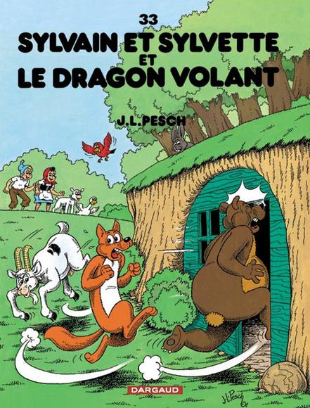 Sylvain et Sylvettte et dragon volant 33 - PESCH J L