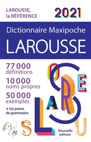 Dictionnaire Larousse maxipoche 2021 - COLLECTIF