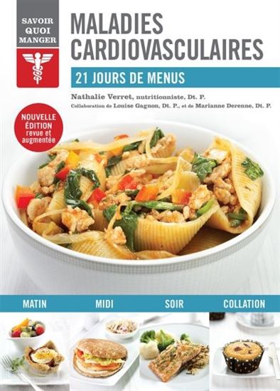 Maladies cardiovasculaires : 21 jours de menus N. éd. - NATHALIE VERRET