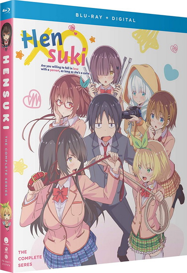 Hensuki: Are you willing to fall in love with a pervert, as long as she’s a cutie?: Complete Series (Blu-Ray) - 