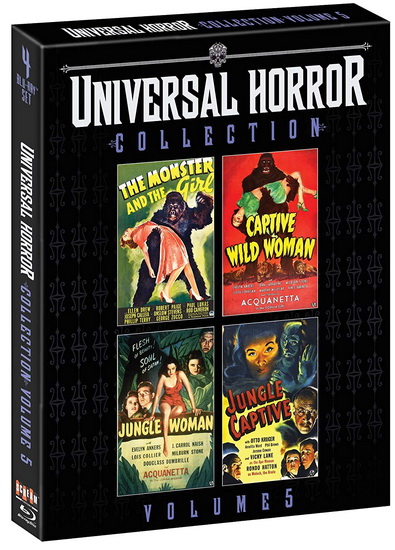 Universal Horror Collection Volume 5 (Blu-Ray) - DIVERS