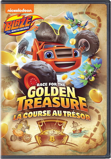 Blaze and The Monster Machine : Race For The Golden Treasure - BLAZE AND THE MONSTER MACHINE