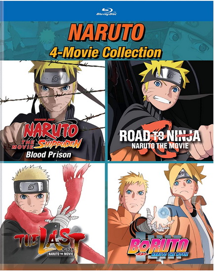Naruto Shippuden: 4-Movie Collection (Blu-Ray) - 