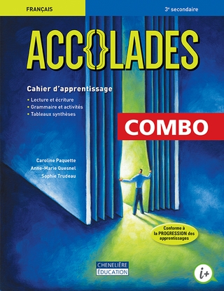 Accolades, Français, 3e secondaire : cahier d&#39;apprentissage et version numérique - COLLECTIF