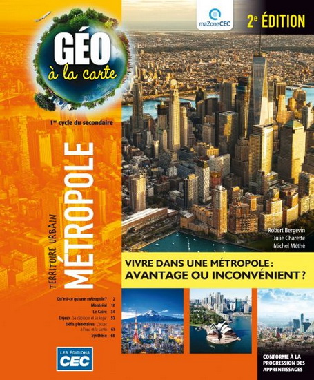 Géo à la carte Fascicule Milieu à risque, 2e éd. : Version papier + accès web 1 an - COLLECTIF
