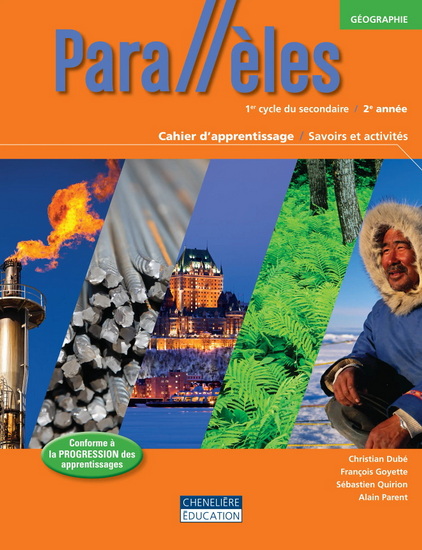 Parallèles, cahier d'apprentissage incluant activités interactives, papier + web 1an - COLLECTIF