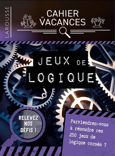 Cahier de vacances Larousse : spécial jeux de logique - LOÏC AUDRAIN - SANDRA LEBRUN