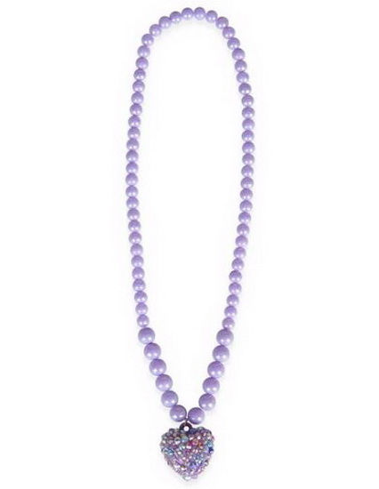 Collier cœur à bascule