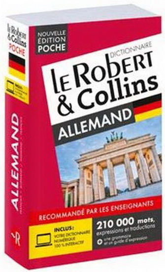 Le Robert et Collins poche allemand : allemand-français, français-allemand - COLLECTIF