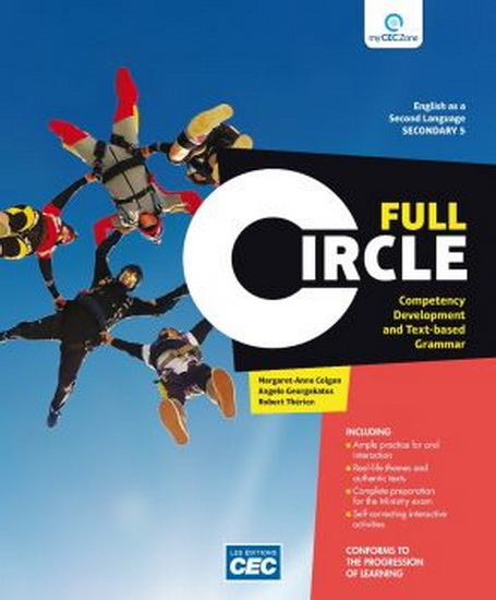 Full Circle: English as a Second Langage: Secondary 5: Workbook (With Interactive Activities) - COLLECTIF