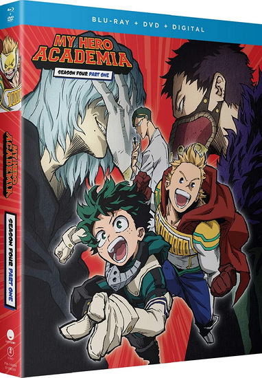 My Hero Academia: Season 4 Part 1 (Blu-Ray+Dvd) - 
