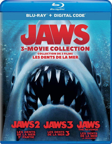 Jaws 3-Movie Collection (Blu-Ray) - DIVERS