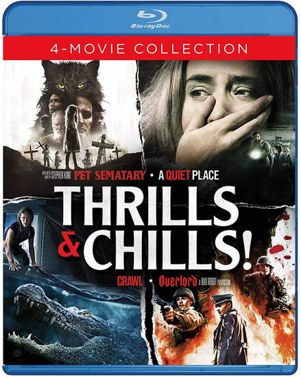 Thrills And Chills : 4 Movie Collection (Blu-Ray) - DIVERS