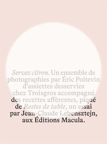 Servez citron - JEAN-CLAUDE LEBENSZTEJN & AL