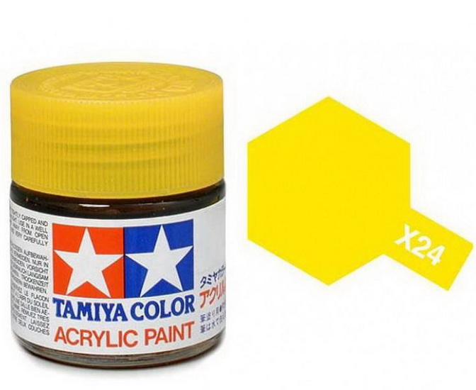 X-24 Vernis lustré jaune