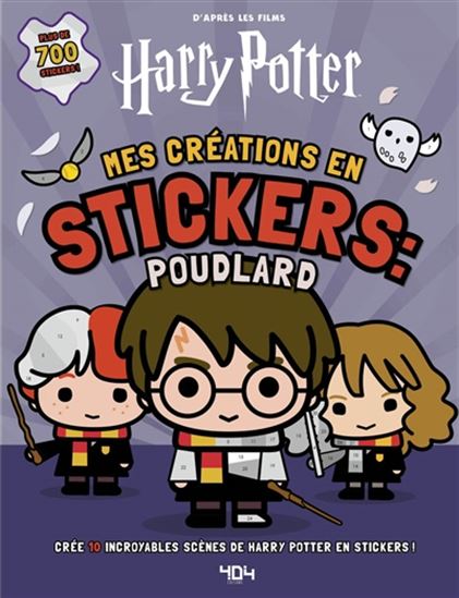 Harry Potter : mes créations en stickers : Poudlard - COLLECTIF