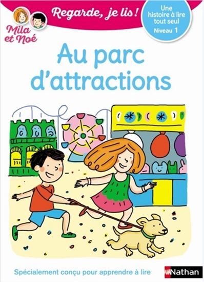 Au parc d'attractions : une histoire à lire tout seul - ERIC BATTUT