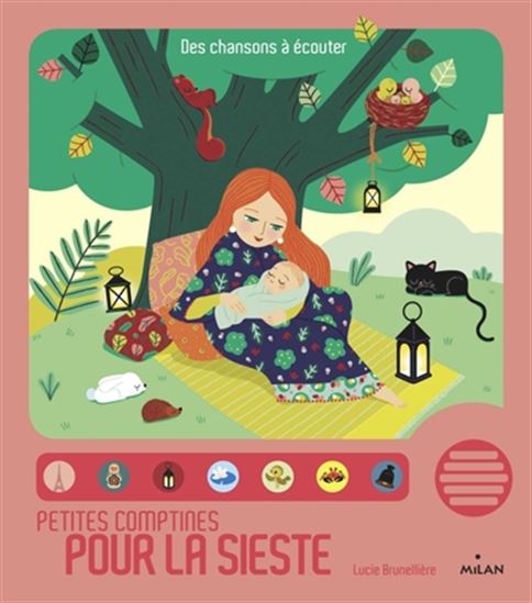 Petites comptines pour la sieste - LUCIE BRUNELLIÈRE