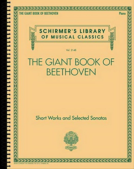 The Giant Book Of Beethoven (Piano) - LUDWIG VAN BEETHOVEN