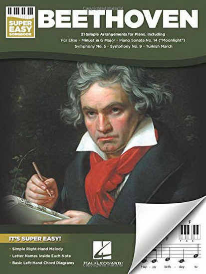 Beethoven – Super Easy Songbook (Clavier) - LUDWIG VAN BEETHOVEN