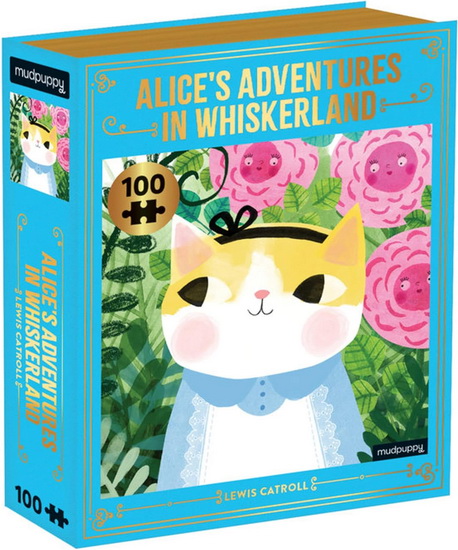 Alice&#39;s Adventures in Whiskerland Bookish Cats 100 Piece Puzzle - COLLECTIF