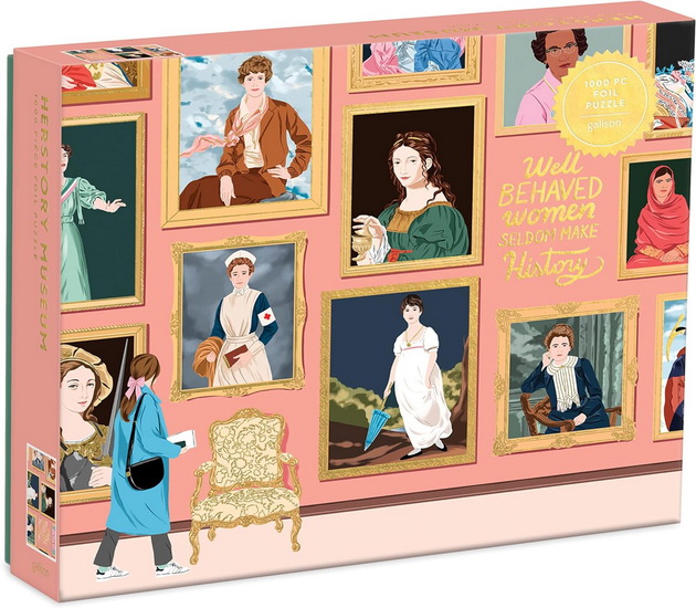 Herstory Museum 1000 Piece Foil Puzzle - ANA HARD