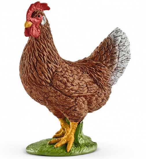 Figurine poule
