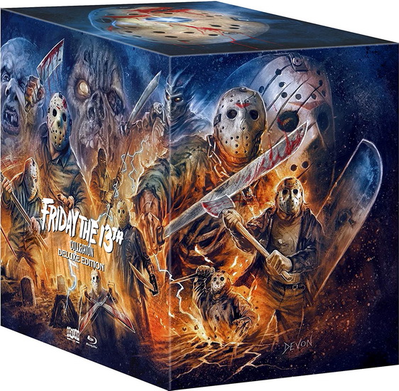 Friday the 13th Collection (Deluxe Edition) (Blu-Ray) - DIVERS