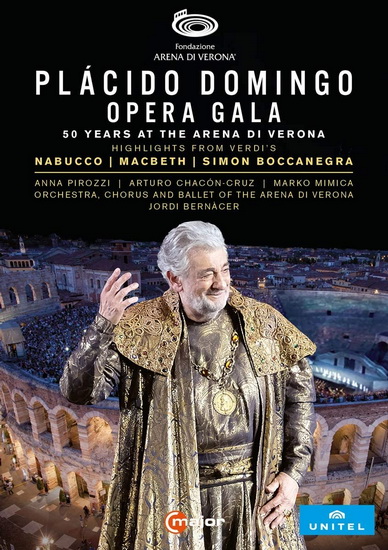 Placido Domingo Opera Gala - 50 Years at the Arena di Verona (2DVD) - VERDI