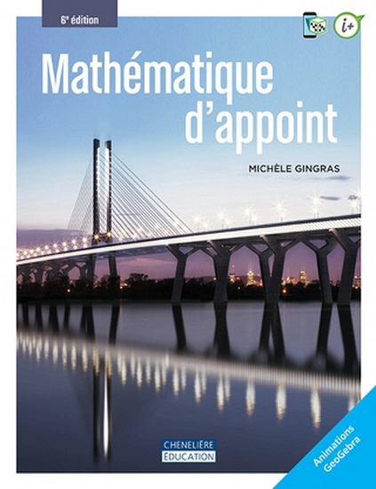 Mathématique d'appoint 6e éd. - MICHÈLE GINGRAS