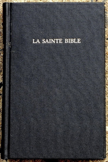 Bible Louis Segond 1910 noir - COLLECTIF