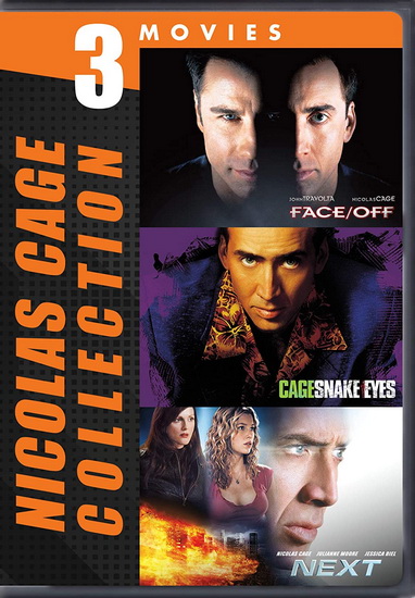 Nicholas Cage : 3 Movies Collection (Face Off, Next, Snake Eyes) - DIVERS