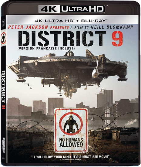 District 9  (4K + Blu-Ray) - NEILL BLOMKAMP