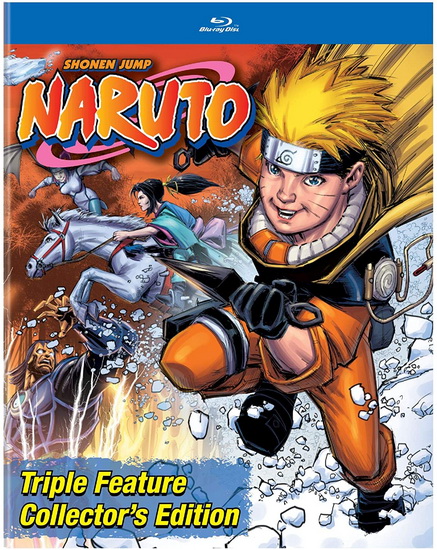 Naruto Triple Feature Collector&#39;s Edition (Blu-Ray) - 