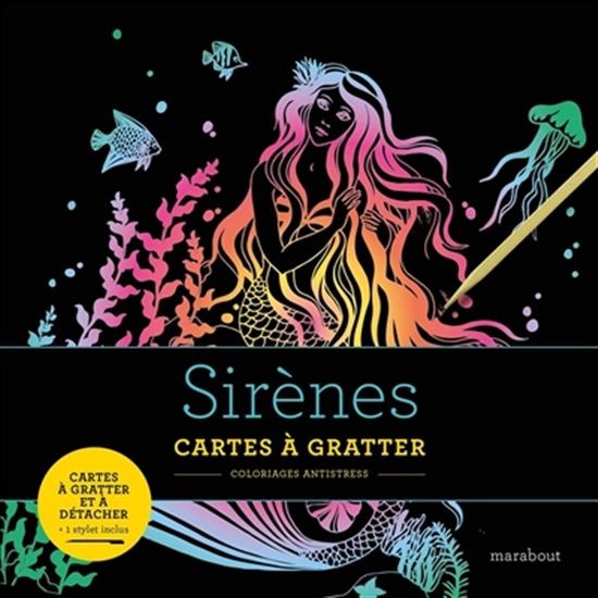 Sirènes : cartes à gratter - COLLECTIF