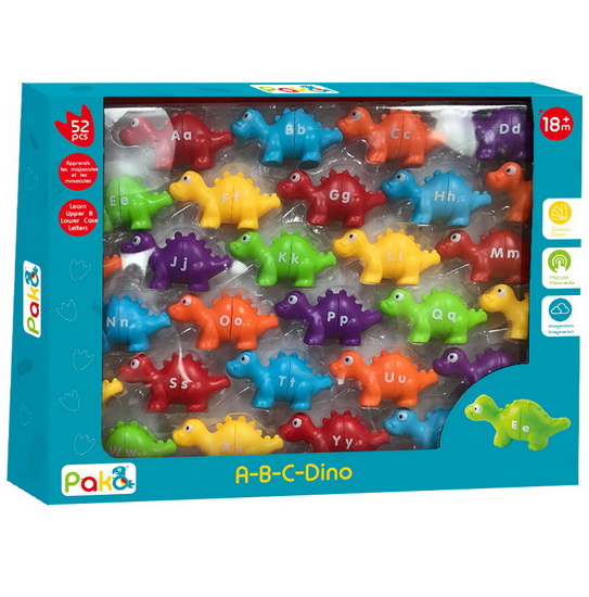 Alpha Dino 52 pcs