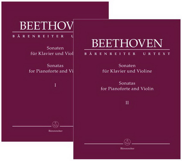 Sonatas For Pianoforte & Violin (Coffret Des 2 Volumes) - LUDWIG VAN BEETHOVEN