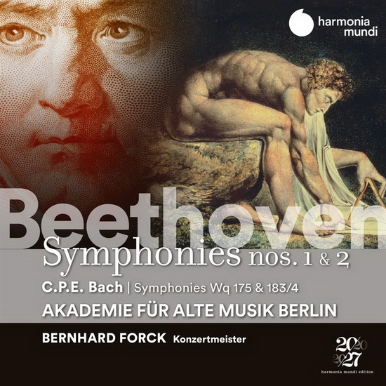 Beethoven: Symphonies Nos.1 & 2 - CPE Bach: Symphonies Wq 175 & 183/4 - BEETHOVEN - CPE BACH