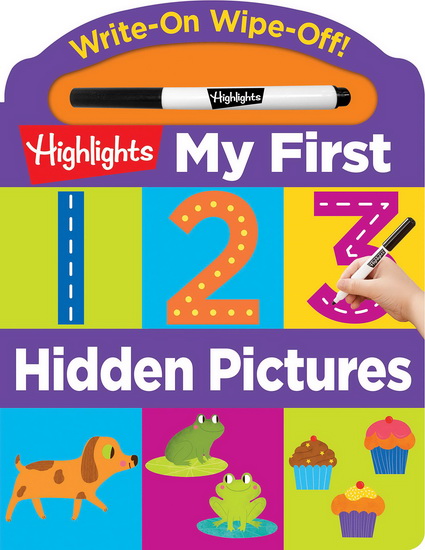Write-On Wipe-Off My First 123 Hidden Pictures - COLLECTIF