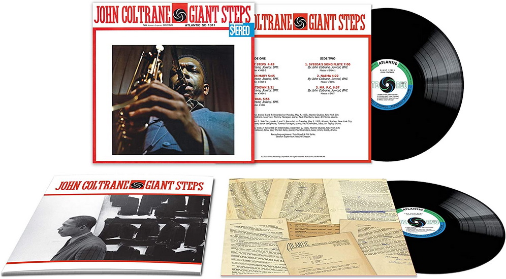 John Coltrane Giant Steps 60th Anniversary Edition 2vinyl Jazz Blues Entertainment Renaud Bray