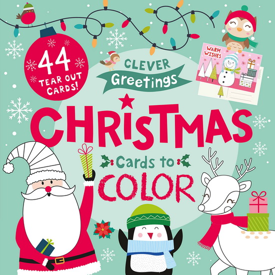 Christmas Cards to Color - COLLECTIF