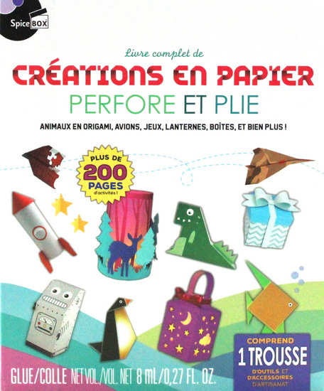 Créations en papier : perfore et plie - COLLECTIF